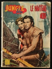 5s314 JUNGLE FILM French magazine Sep 1960 Lex Barker & Brenda Joyce in Tarzan's Magic Fountain!