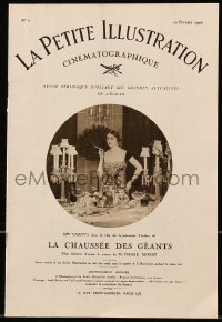 5s322 LA PETITE ILLUSTRATION French magazine February 20, 1926 Yanova in La chaussee des geants!