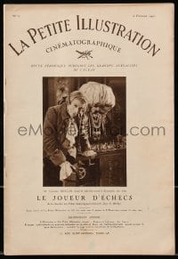 5s325 LA PETITE ILLUSTRATION French magazine February 5, 1927 Charles Dullin in Le jouer d'echecs!