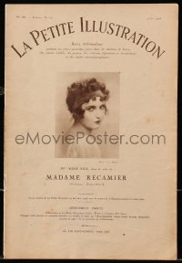 5s328 LA PETITE ILLUSTRATION French magazine June 9, 1928 Mme Marie Bell as Madame Recamier!