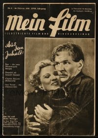 5s366 MEIN FILM Austrian magazine February 20, 1948 Ilse Exl & Attila Horbiger on the cover!