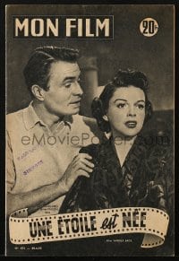5s396 MON FILM French magazine April 20, 1955 Judy Garland & James Mason in A Star is Born!