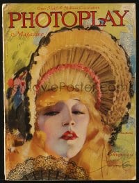 5s460 PHOTOPLAY magazine August 1920 wonderful cover art of Mae Murray by Rolf Armstrong!