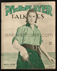 5s490 PHOTOPLAYER Australian magazine Mar 21, 1936 cover portrait of Errol Flynn in Captain Blood!