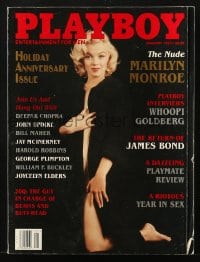 5s511 PLAYBOY magazine January 1997 holiday anniversary issue with The Nude Marilyn Monroe!