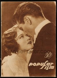 5s515 POPULAR FILM Spanish magazine February 28, 1929 great movie images & information!
