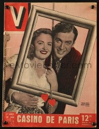 5s623 V French magazine June 8, 1947 James Stewart & Donna Reed in It's A Wonderful Life!