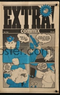 5s010 EXTRA COMMIX #1 comic book 1969 underground comix, the first and only issue!