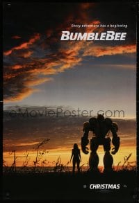 5t157 BUMBLEBEE teaser DS 1sh 2018 The Transformers, John Cena, every adventure has a beginning!