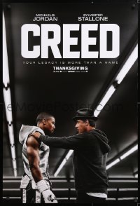 5t213 CREED teaser DS 1sh 2015 image of Sylvester Stallone as Rocky Balboa with Michael Jordan!