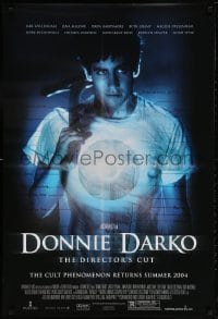 5t270 DONNIE DARKO advance DS 1sh R2004 Gyllenhaal, Malone, Barrymore, Swayze, Frank the Rabbit!