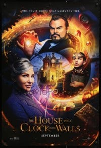 5t416 HOUSE WITH A CLOCK IN ITS WALLS teaser DS 1sh 2018 top cast, it knows what makes you tick!