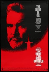 5t425 HUNT FOR RED OCTOBER 1sh 1990 Russian military submarine captain Sean Connery!