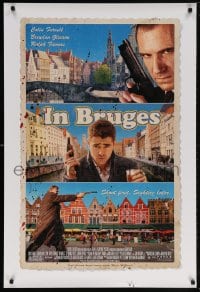 5t434 IN BRUGES DS 1sh 2008 Colin Farrell, Brendan Gleeson, Ralph Fiennes!