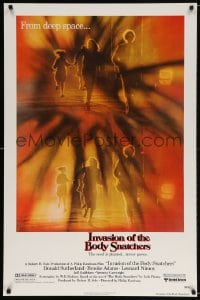 5t452 INVASION OF THE BODY SNATCHERS 1sh 1978 Kaufman classic remake of sci-fi thriller!