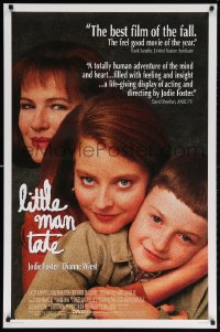 5t525 LITTLE MAN TATE 1sh 1991 director/star Jodie Foster, Dianne Wiest, David Hyde Pierce