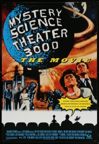 5t605 MYSTERY SCIENCE THEATER 3000: THE MOVIE DS 1sh 1996 MST3K, sci-fi art from This Island Earth!