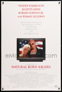 5t613 NATURAL BORN KILLERS DS 1sh 1994 Oliver Stone, Woody Harrelson & Juliette Lewis on TV!