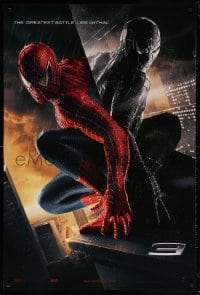 5t810 SPIDER-MAN 3 teaser DS 1sh 2007 Sam Raimi, greatest battle within, Maguire in red/black suits!