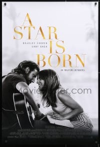 5t820 STAR IS BORN advance DS 1sh 2018 Bradley Cooper stars and directs, romantic image w/Lady Gaga!