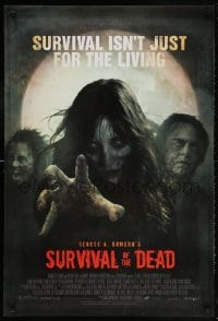 5t858 SURVIVAL OF THE DEAD DS 1sh 2009 George Romero, zombies, survival isn't just for the living!