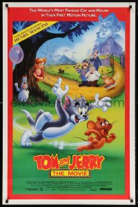 5t897 TOM & JERRY THE MOVIE 1sh 1992 cat & mouse, the world is a kinder, gentler place!