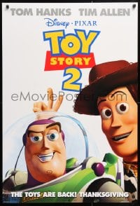 5t908 TOY STORY 2 advance DS 1sh 1999 Woody, Buzz Lightyear, Disney and Pixar animated sequel!