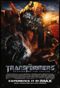 5t913 TRANSFORMERS: REVENGE OF THE FALLEN IMAX 1sh 2009 Michael Bay directed!