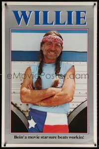 5t967 WILLIE NELSON 1sh 1982 great image of the original outlaw country singer!