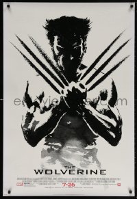 5t975 WOLVERINE style B revised advance DS 1sh 2013 Hugh Jackman in title role by Suren Galadjian!