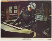 5w687 PHANTOM OF THE PARADISE color 11x14 still #4 1974 Brian De Palma, masked William Finley c/u!