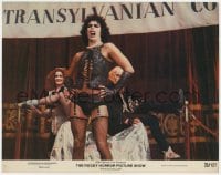 5w738 ROCKY HORROR PICTURE SHOW color 11x14 still #7 1975 Tim Curry in drag as Dr. Frank N. Furter!!