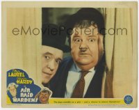 5w228 AIR RAID WARDENS LC 1943 Laurel & Hardy stumble on a plot, a chance to redeem themselves!