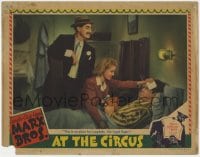 5w252 AT THE CIRCUS LC 1939 Groucho Marx as Loophole, the Legal Eagle, great Hirschfeld border art!