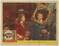 5w260 BATHING BEAUTY LC #2 1944 framed Red Skelton hopes to win Esther Williams' forgiveness!