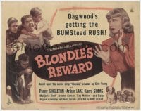 5w021 BLONDIE'S REWARD TC 1948 Penny Singleton, Arthur Lake as Dagwood Bumstead!