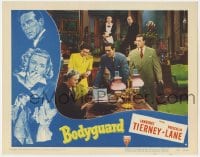 5w292 BODYGUARD LC #4 1948 Lawrence Tierney, Philip Reed, Elisabeth Risdon, June Clayworth