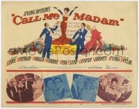 5w032 CALL ME MADAM TC 1953 Ethel Merman, Donald O'Connor & Vera-Ellen sing Irving Berlin songs!