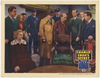 5w326 CHARLIE CHAN'S SECRET LC 1936 Warner Oland helps police bring the bad guy to justice!