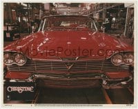 5w329 CHRISTINE LC #2 1983 Stephen King, best portrait of the 1958 Plymouth Fury car from Hell!