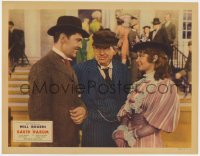 5w361 DAVID HARUM LC 1934 Will Rogers between pretty Evelyn Venable & dapper gambler Kent Taylor!