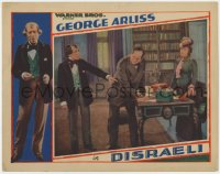 5w384 DISRAELI LC 1929 George Arliss as the Jewish English Prime Minister w/ two others in office!