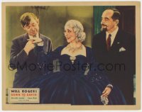 5w397 DOWN TO EARTH LC 1932 father Will Rogers tries to reform his spoiled rich family, rare!