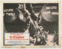 5w398 DR. STRANGELOVE LC 1964 Stanley Kubrick, great image of Slim Pickens between nuclear warheads!