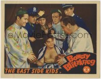 5w298 BOWERY BLITZKRIEG LC 1941 Huntz Hall, Keye Luke & cops with boxer Leo Gorcey in his corner!