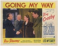 5w464 GOING MY WAY LC #4 1944 priest Bing Crosby, Gene Lockhart, Jean Heather & James Brown!