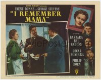 5w507 I REMEMBER MAMA LC #7 1948 Irene Dunne, Oscar Homolka, directed by George Stevens!