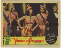 5w509 I VITELLONI LC #3 1957 Federico Fellini's The Young & The Passionate, c/u of sexy dancers!