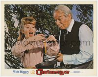5w516 IN SEARCH OF THE CASTAWAYS LC R1970 Maurice Chevalier helps Hayley Mills fry egg in skillet!