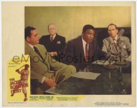 5w523 JACKIE ROBINSON STORY LC #6 1950 the real-life African American baseball legend testifying!